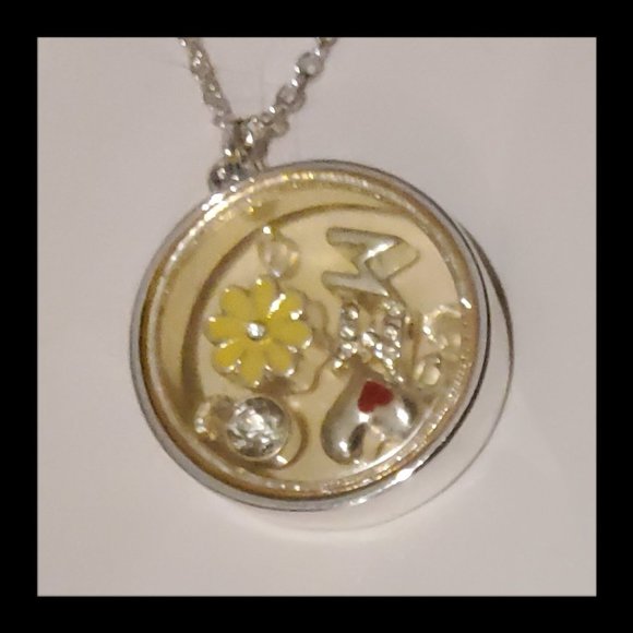 MOM Floating Charms Necklace - Picture 3 of 3